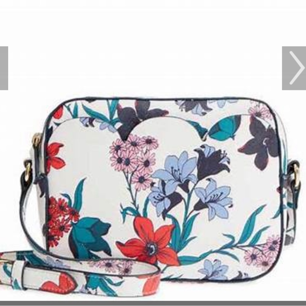 NWT Draper James Elliston Floral Scallop Camerabag - Picture 2 of 7